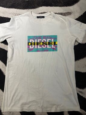Diesel White Tee